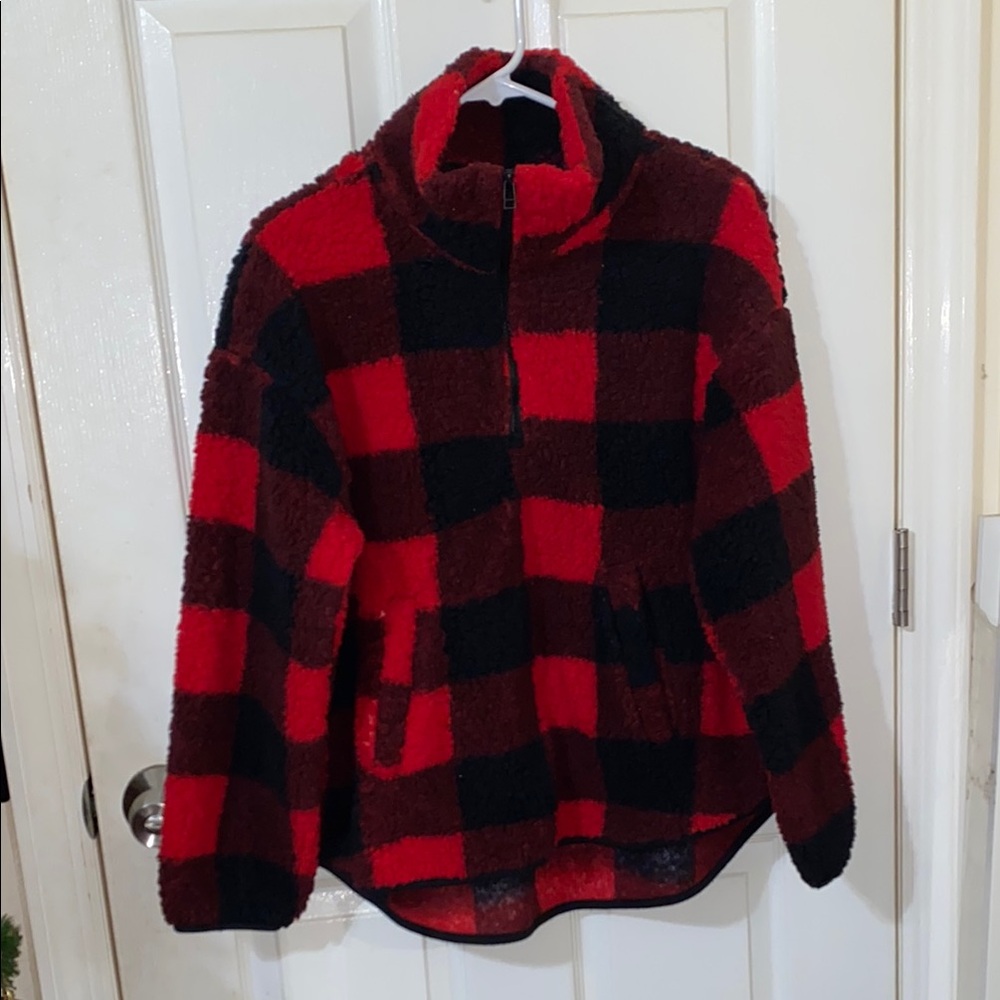 Old Navy Quarter Zip Sherpa